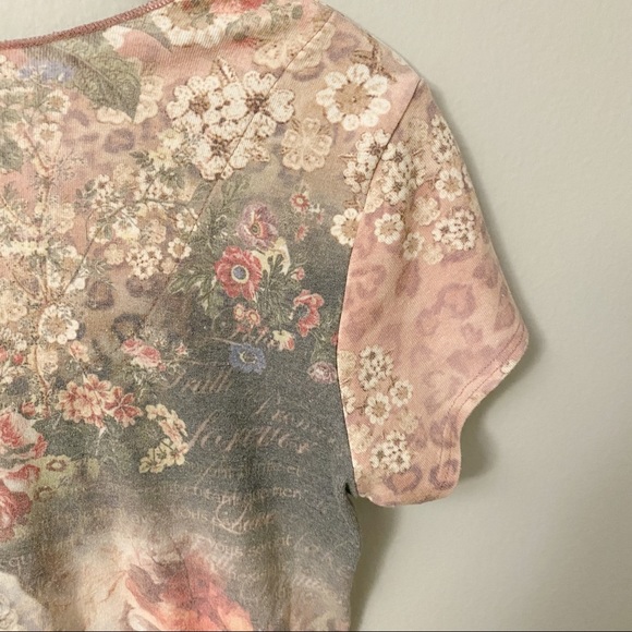 Xcit u.s.a Y2K all over print tee - Picture 9 of 11